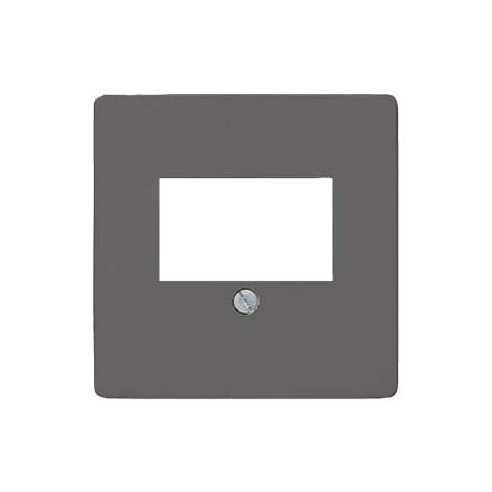 Siemens DELTA i-system cover plate 55 x 55 mm for TAE connection socket and loudspeaker 5TG1226-2