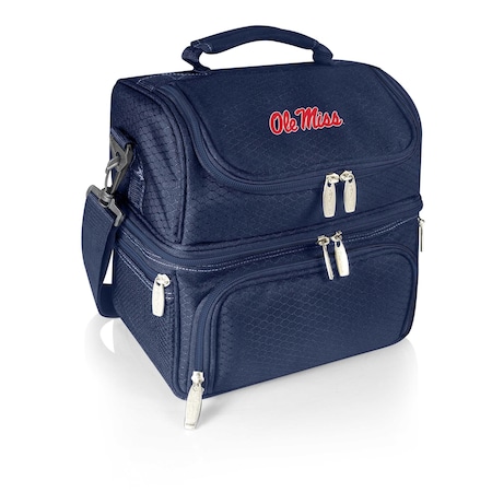 Picnic Time Family Of Brands NCAA Ole Miss Rebels Pranzo Lunch Bag - Insulated Lunch Box with Picnic Set 512-80-138-374-0