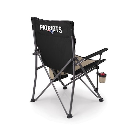 Picnic Time Family Of Brands NFL New England Patriots - Big Bear XXL Camping Chair with Cooler 808-00-175-195-2