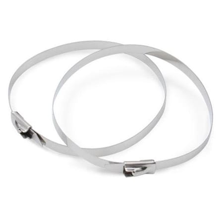 Water World 10202 Exhaust System Wrap Clamp Locking Ties, 14 In., 4PK WA1663736