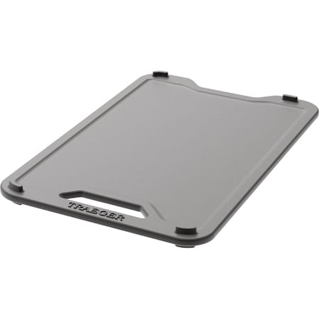 Traeger ModiFIRE 11'' W. x 18.2'' L. Cast Iron Reversible Grill Griddle BAC609