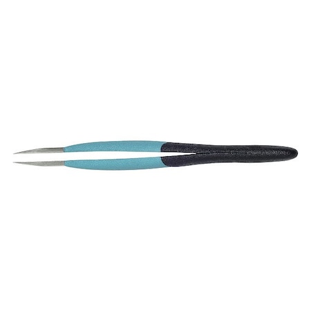 Erem Ergonomic Precision Tweezers, SS, Straight EOOSA