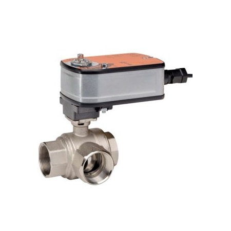 Belimo 1in 3W CCV 10cv NPT 24V SR Mod B323+LF24-SR US