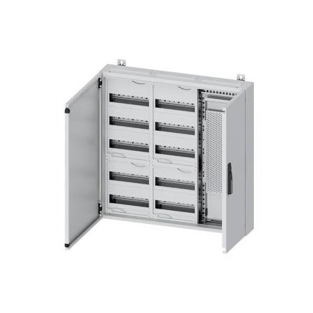 Siemens ALPHA 160 DIN wall mounted board with mounting plate for Multimedia-devices 8GK1072-3KK31