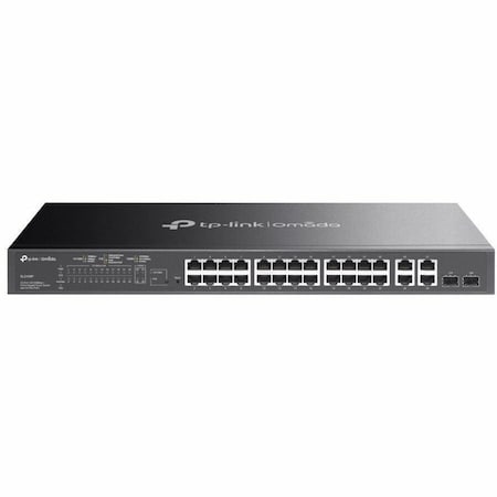 Tp-Link JETSTREAM 24-PORT 10/100MBPS + 4-PORT GIGABIT SMART SWITCH WITH 24-PORT POE+ SL2428P