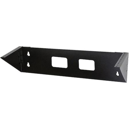 Video Mount Products VMP Wall Mount for Rack Equipment - Black - 150 lb Load Capacity - Steel - 1 ER-VR2U