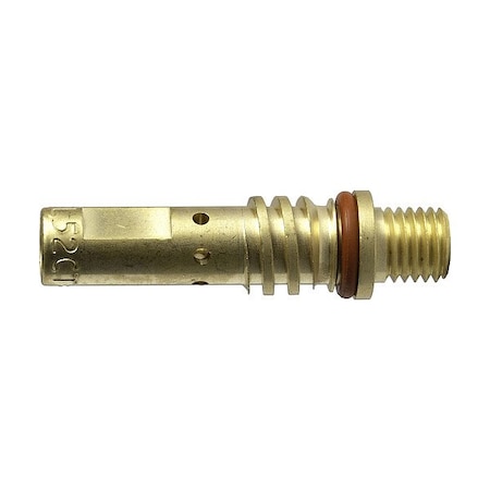 Tweco MIG GasDiffuser, Threaded, 300 A, Brass, PK5 EL52CT16