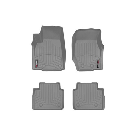 Weathertech Grey, Front and Rear Floorliners 461696-1-2