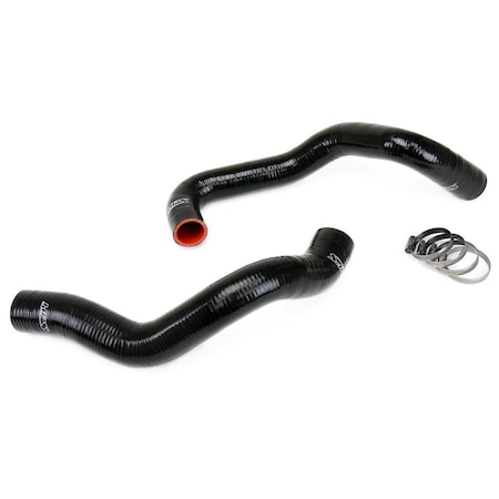 Hps Performance High Temp Reinforced Silicone Radiator Coolant Hose Kit, Black,  57-1011-BLK