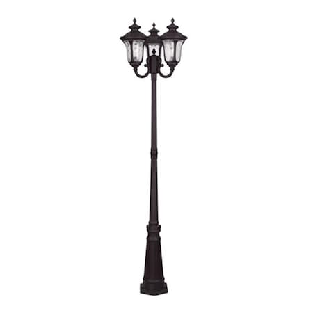 Lighting Business Outdoor 3 Head Post - Bronze LI92778