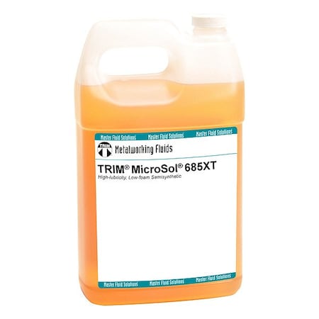 Trim Cutting Fluid, MicroSol 685XT, Semisynthetic, 1 gal, Jug, Amber MS685XT-1G