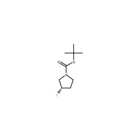 Ak Scientific (S)-1-Boc-3-Fluoropyrrolidine (250mg), CAS 479253-00-4 6572AB-250mg