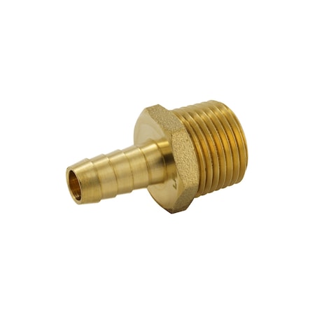 Proline Series Brass 3/8-in BARB x 1/2-in MIP Male Adapter BHB-300ANLA