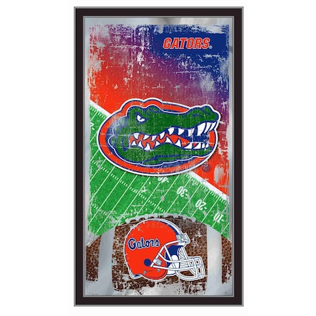 Holland Bar Stool Co Florida 15" x 26" Football Mirror MFtblFlorUn