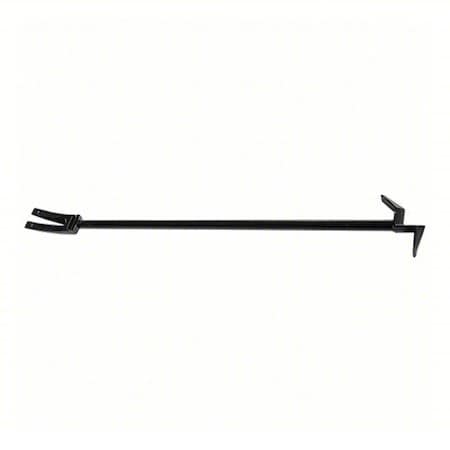 Leatherhead Tools NY Hook, 5 ft. Black Powder Coat, w/ Chisel End NYH-5