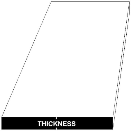 Zoro Select Aluminum Sheet, 4 ft - L, 24 in - W 8027_24_48