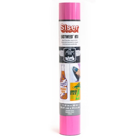 Siser Easyweed HTV Heat Transfer Vinyl, 36in., Bubble Gum MIEW1183679