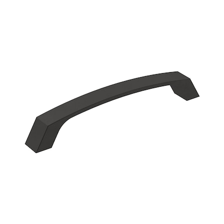 Amerock Premise 5-1/16 inch (128mm) Center-to-Center Matte Black Cabinet Pull, 10PK 10VMP36845FB