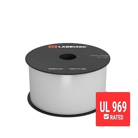 Labeltac UL 969-Approved LabelTac Supply 2.5in x 150ft LT4/LTPX, Silver LT2514UL