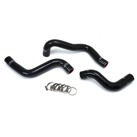 Hps Performance High Temp Reinforced Silicone Radiator Coolant Hose Kit, Black,  57-1634-BLK