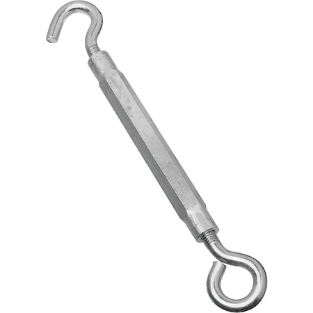 National Hardware 1/2'' x 17'' Zinc Hook & Eye Turnbuckle N221-903