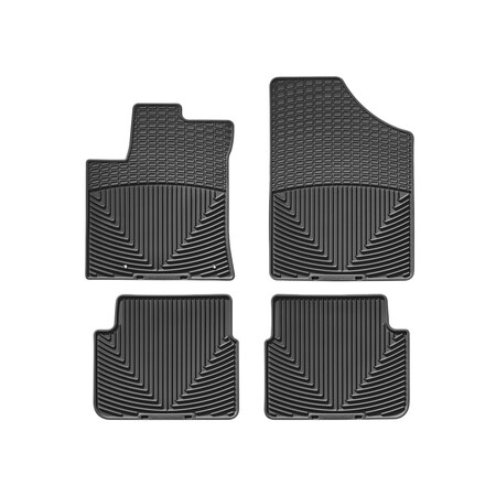 Weathertech Black, Front and Rear All Weather Floor Mats WTCB996080
