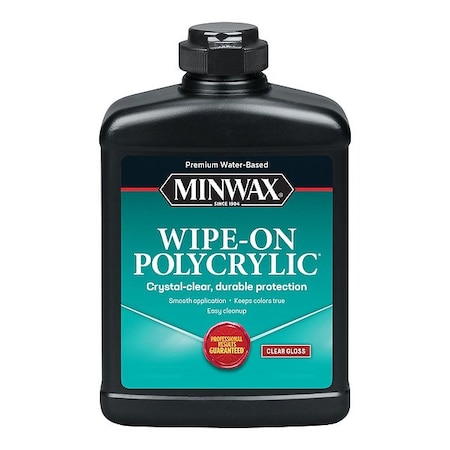 Minwax Finish, 1 pt, Gloss, Clear 409160000