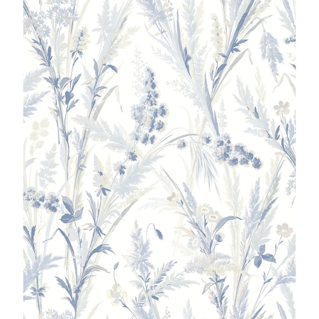 Chesapeake Hillaire Navy Meadow Wallpaper 4072-70028