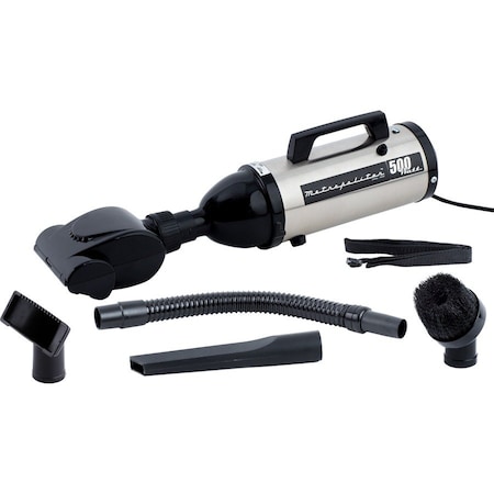 Metrovac Evolution 500 Watt Portable Hand Vac With Turbo Brush VM6SB500T