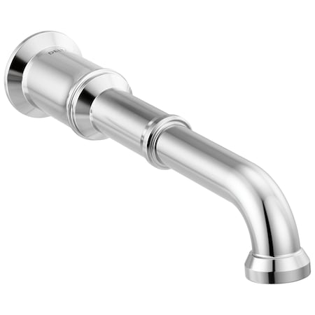 Delta Broderick Two Handle Wall Mount Bathroom Faucet Trim - Less Handles In Lumicoat Chrome T3584LF-PR-LHP-WL