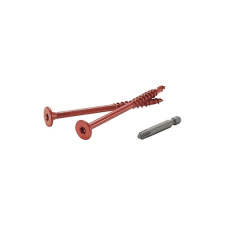 Fastenmaster Wood Screws FlatLok No. 14 S X 5" L Torx Ttap Epoxy Epoxy 5915301