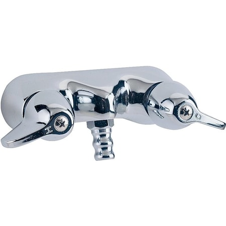 Boston Harbor Boston Harbor RS207 Bath Faucet, 2-Faucet Handle, Brass, Chrome RS207