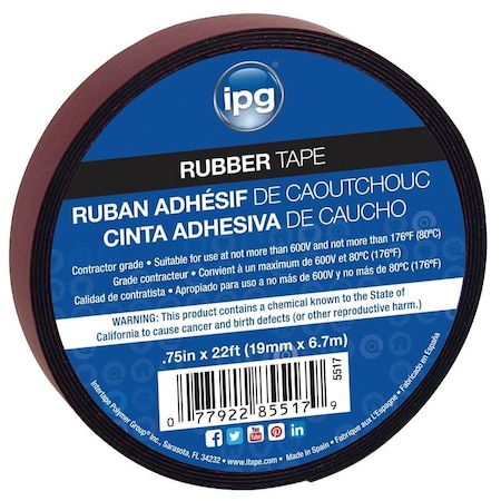 Intertape 3/4X22 Tape Rubber 5517