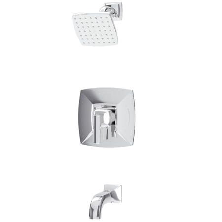 Symmons Oak HydroMersion Single Handle Tub and Shower Faucet Trim Kit with Volume Control S569215TRM