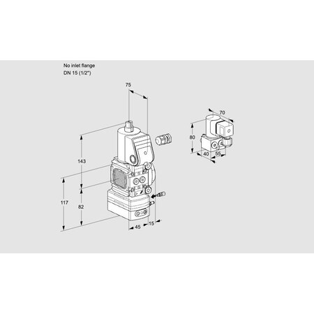 Honeywell Kromschroder VAG1-/15R/NWBE KS88013964