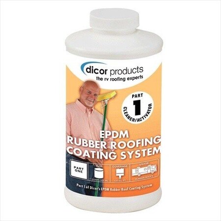 Dicor RPCRPQ Epdm Roof Cleaner Activator 1 Quart D6J-RPCRPQ