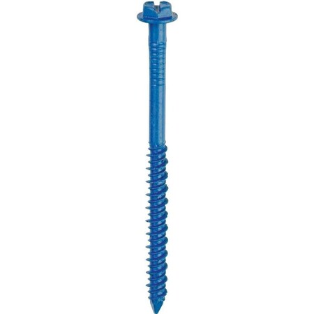 Tapcon Screw Anchor, Hex Drive, Steel, Climaseal, 75PK 24300