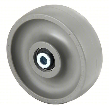 Zoro Select Caster Wheel, 6"dia, 1,500 lb, Gray GTB-0620-08