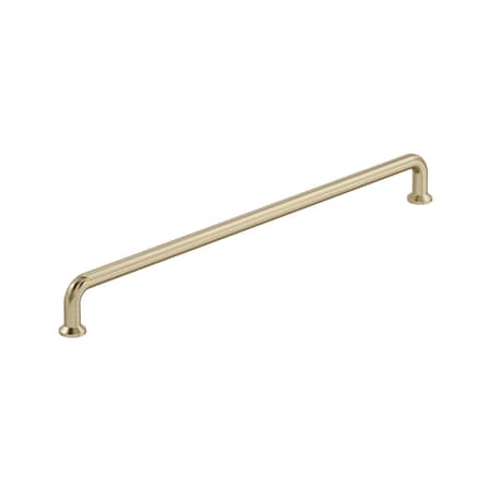 Amerock Factor 12-5/8 inch 320mm Center-to-Center Golden Champagne Cabinet Pull BP36966BBZ