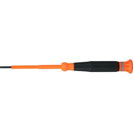 Klein Tools Insulated Screwdriver, Slotted 3/32-Inch 6243INS