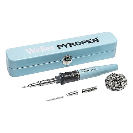 Weller Soldering Iron with Refill Canister, Pyropen Series. Pyropen, Butane WSTA3