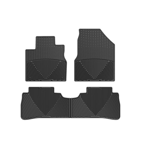 Weathertech Black, Front and Rear All Weather Floor Mats W220-W221