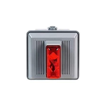 Edwards Signaling HORN/STROBE, INDUSTRIAL, RED 867STRR-N5