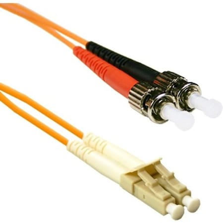 Enet 5M St/Lc Duplex Multimode 62.5/125 Om1 Or Better Orange Fiber STLC-5M-ENC