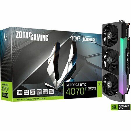 Zotac GAMING GEFORCE RTX 4070 TI SUPER AMP HOLO ZT-D40730F-10P