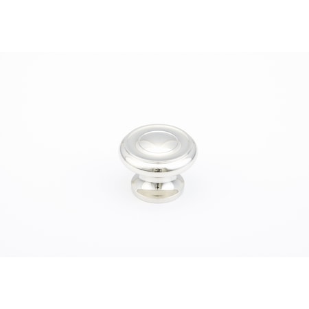 Schaub 1-1/4in Colonial Cabinet Knob Polished Nickel Finish 703-PN