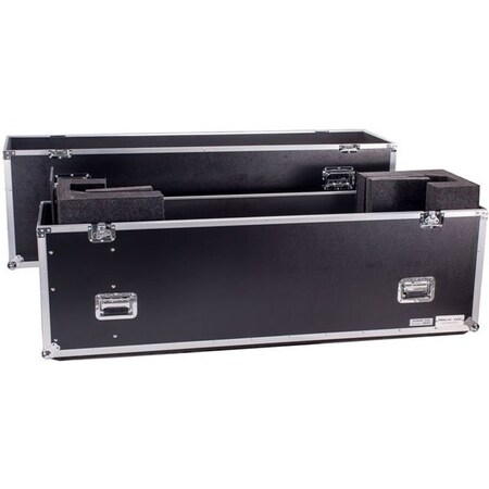 Deejay Led Fly Drive Case For One 63 Inch LED or Plasma Display with Caster Board TBH1LED63WHEELS