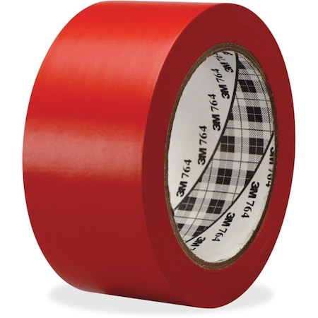 Officemate General Purpose Solid Vinyl Tape - Red MMM764136RED