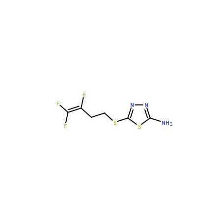 Ak Scientific 5-[(3, 4, 4-Trifluoro-3-butenyl)sulfanyl]-1, 3, 4-thiadiazol-2-amine (250mg), CAS 145070-01-5 4392AD-250mg