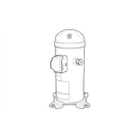 Danfoss 460v3ph R407C ScrollCompressor 121L1766